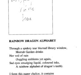 Rainbow Dragon Alphabet